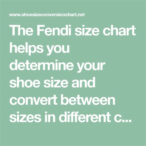 fendi shoe women|Fendi women's shoes size chart.